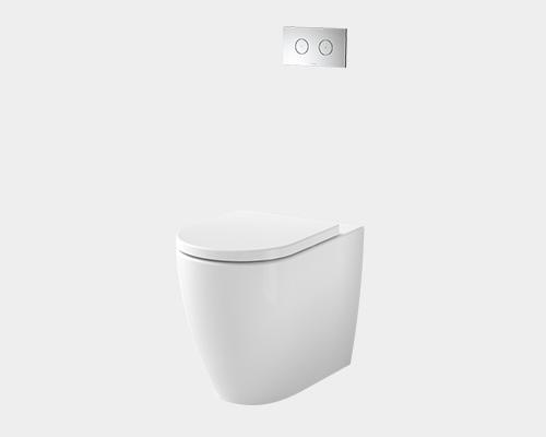 Urbane II CleanFlush® Invisi Series II® Wall Faced Suite