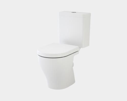Luna CleanFlush® Close Coupled Toilet Suite - P Trap, BI