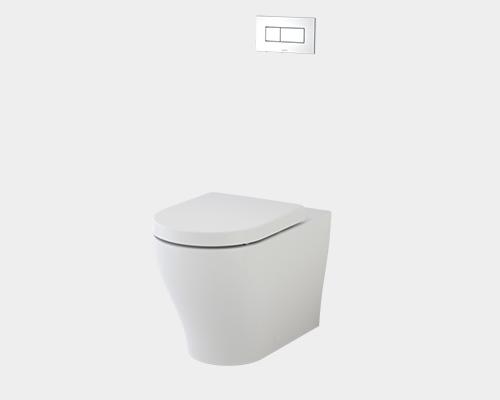 Luna CleanFlush® Invisi Series II® Wall Faced Toilet Suite