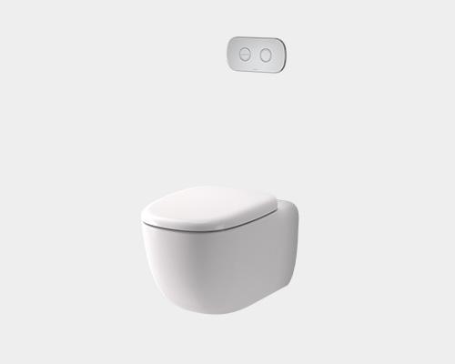 Contura II CleanFlush® Wall Hung Invisi Series II® Suite