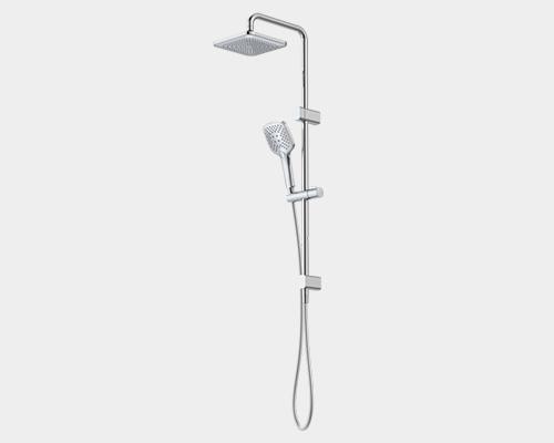 Luna Rail Shower with Overhead