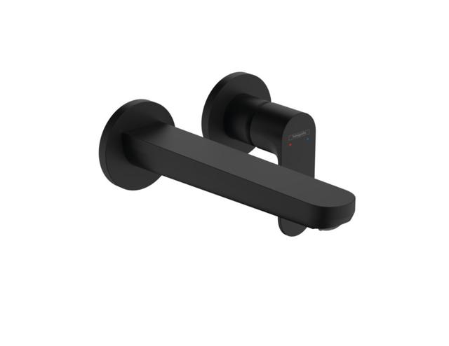 Rebris S 2-hole wall-mounted basin mixer 20.5cm LF