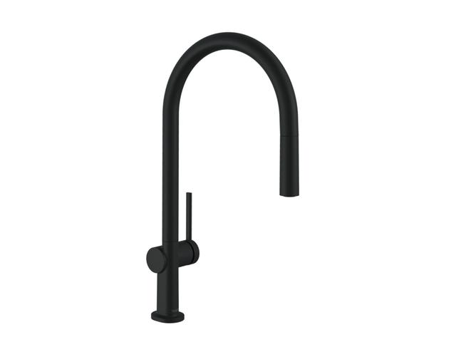 Talis M54 kitchen mixer 210, pull-out spout, 1jet